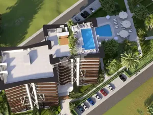 Prodej bytu 2+kk, Trikomo, Kypr, 64 m2