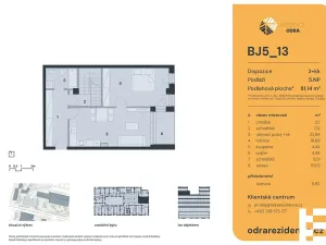 Prodej bytu 2+kk, Praha - Bohnice, Lodžská, 81 m2