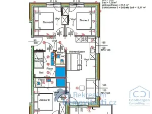 Prodej bytu 4+kk, Sankt Georgen am Kreischberg, Rakousko, 68 m2