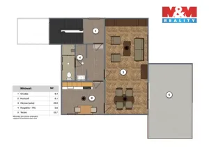 Prodej rodinného domu, Rosovice, 266 m2