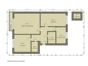 Pronájem bytu 3+1, Plzeň, Koterovská, 75 m2
