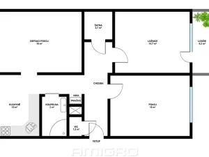 Pronájem bytu 3+1, Mokrá-Horákov, 72 m2