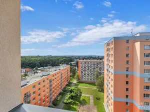 Pronájem bytu 2+kk, Pardubice, Bartoňova, 41 m2