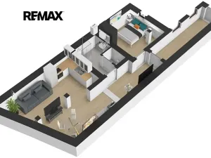 Pronájem bytu 2+1, Česká Lípa, Škroupovo náměstí, 75 m2