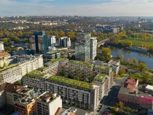 Pronájem bytu 1+kk, Praha - Holešovice, V háji, 37 m2
