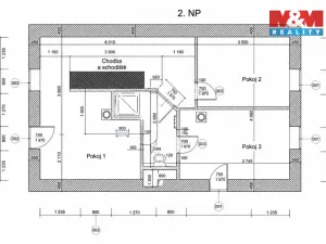 Pronájem rodinného domu, Náchod - Jizbice, 149 m2