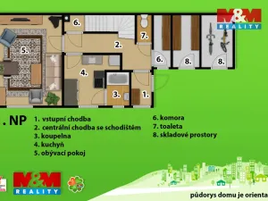 Prodej rodinného domu, Holice, 28. října, 63 m2
