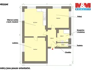 Pronájem bytu 3+kk, Luby, Revoluční, 71 m2