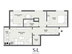 Pronájem bytu 2+1, Ústí nad Labem, Sibiřská, 59 m2