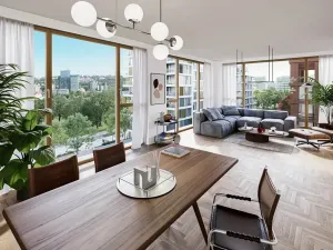 Prodej bytu 3+kk, Praha - Karlín, Sokolova, 77 m2