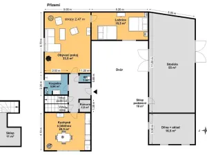 Prodej chaty, Řemíčov, 92 m2