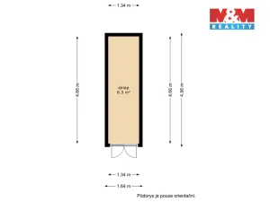Prodej chaty, Oslnovice, 76 m2
