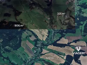Prodej pole, Cvikov, 1457 m2