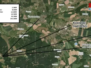 Prodej pozemku pro bydlení, Borohrádek - Šachov, 1787 m2