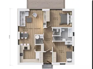 Prodej rodinného domu, Dalovice, 89 m2