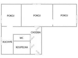 Prodej bytu 3+1, Frýdek-Místek - Místek, Janáčkova, 57 m2