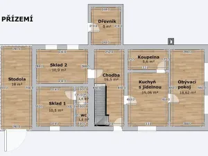 Prodej rodinného domu, Tetín, 130 m2