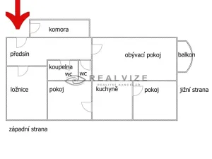 Prodej bytu 4+1, České Budějovice, Staroměstská, 94 m2