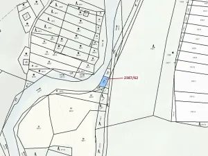 Dražba pozemku, Ivančice, 88 m2