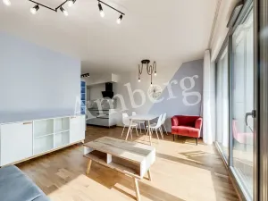 Pronájem bytu 2+kk, Praha - Karlín, U Mlýnského kanálu, 56 m2