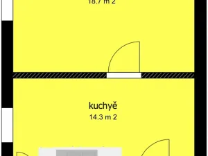 Prodej bytu 1+1, Kolín, Havlíčkova, 43 m2