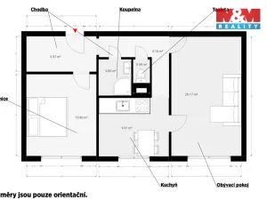 Prodej bytu 2+1, Kolinec, 63 m2