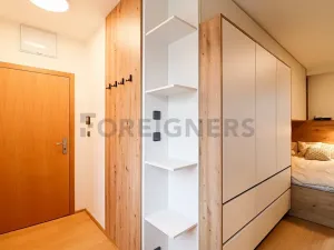Pronájem bytu 1+kk, Brno, Cyrilská, 19 m2