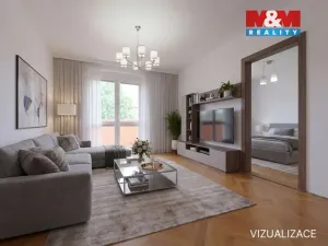 Prodej bytu 2+1, Chropyně, Tyršova, 53 m2