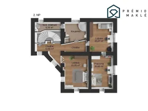 Prodej rodinného domu, Vrbno nad Lesy, 200 m2