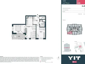Prodej bytu 3+kk, Praha - Kamýk, Imrychova, 60 m2