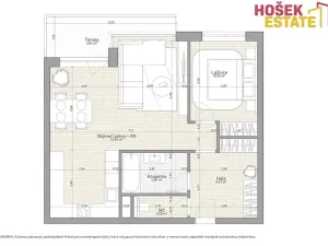 Prodej bytu 2+kk, Brno, Kigginsova, 60 m2