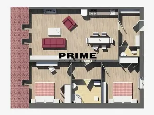 Pronájem bytu 3+kk, Praha - Vinohrady, Máchova, 93 m2