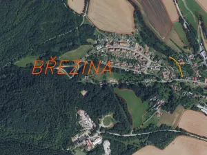 Dražba pozemku, Březina, 520 m2