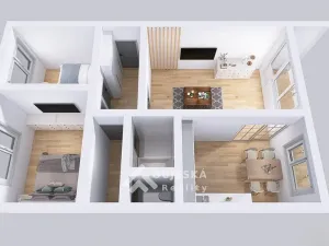 Prodej bytu 3+1, Praha - Prosek, Bílinská, 54 m2