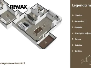 Prodej bytu 2+kk, Hradec Králové, Meruňková, 82 m2