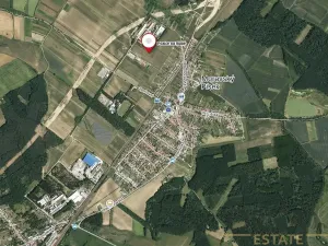 Prodej podílu komerčního pozemku, Moravský Písek, 1525 m2