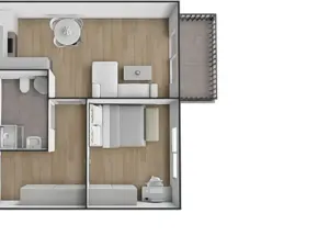 Pronájem bytu 2+kk, Brno, třída Generála Píky, 56 m2