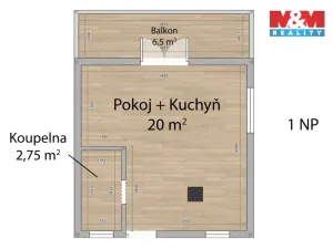 Prodej chaty, Starý Plzenec - Sedlec, Cihlářská, 36 m2