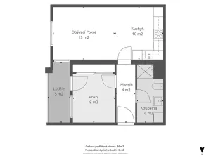Prodej bytu 2+kk, Vestec, U Strouhy, 41 m2