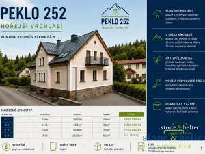 Prodej bytu 1+kk, Vrchlabí, Peklo, 27 m2