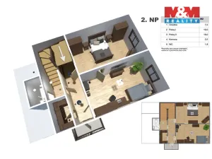 Prodej rodinného domu, Mirovice, Pod Kostelem, 150 m2