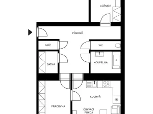 Prodej bytu 2+1, Praha - Vinohrady, Slavíkova, 93 m2