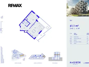Pronájem bytu 2+kk, Praha - Strašnice, Ramonova, 58 m2
