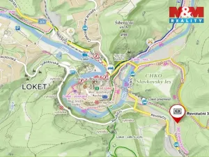 Prodej rodinného domu, Loket, Revoluční, 746 m2