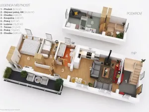 Prodej rodinného domu, Zlín, 82 m2