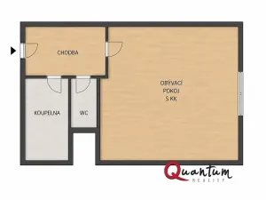 Pronájem bytu 1+kk, Praha - Záběhlice, Jahodová, 25 m2