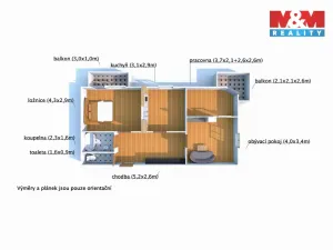 Pronájem bytu 2+1, Dobřany, Loudů, 65 m2