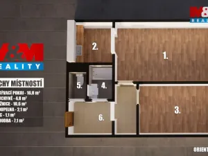 Prodej bytu 2+kk, Kolín - Kolín II, Rimavské Soboty, 43 m2