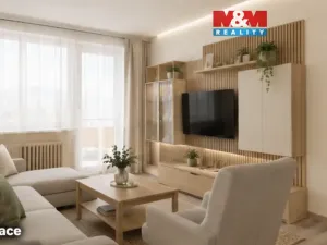 Prodej bytu 3+1, Hustopeče, Masarykovo nám., 62 m2