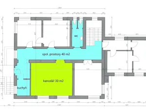 Pronájem kanceláře, Praha - Horní Počernice, Bystrá, 30 m2